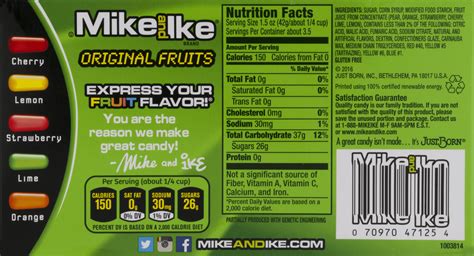 mike and ikes ingredients.